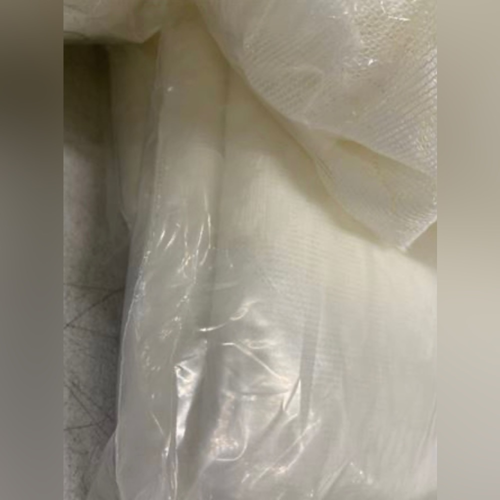 918 Alison Floral Lace Sheer Rod Pocket Window Tie-up Shade; 3 Single Panels - Picture 3 of 3